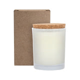 6 Oz. Niva Frosted Candle With Cork Lid (Q395022)