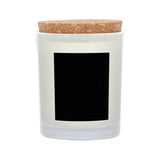 6 Oz. Niva Frosted Candle With Cork Lid (Q395022)