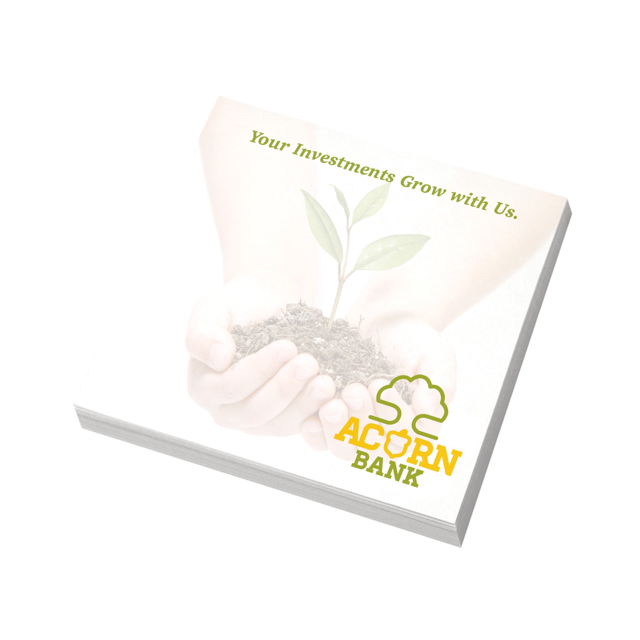 4"W X 4"H Adhesive Notepads 25 Sheet Pad (Q395311)