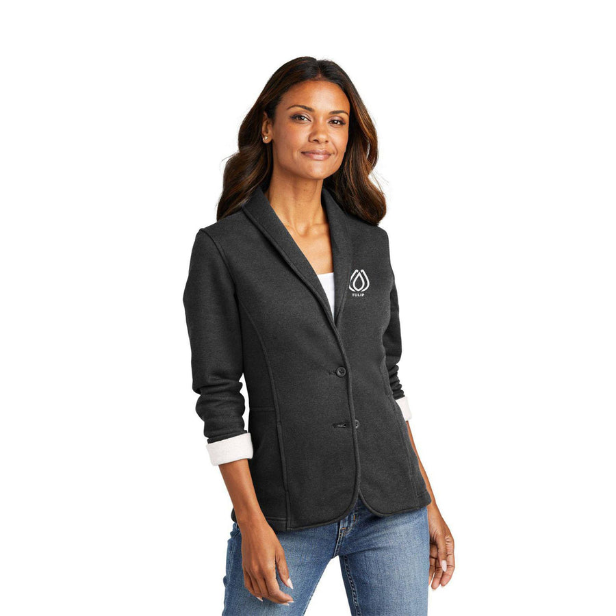 Port Authority® Women's Fleece Blazer (Q395332)