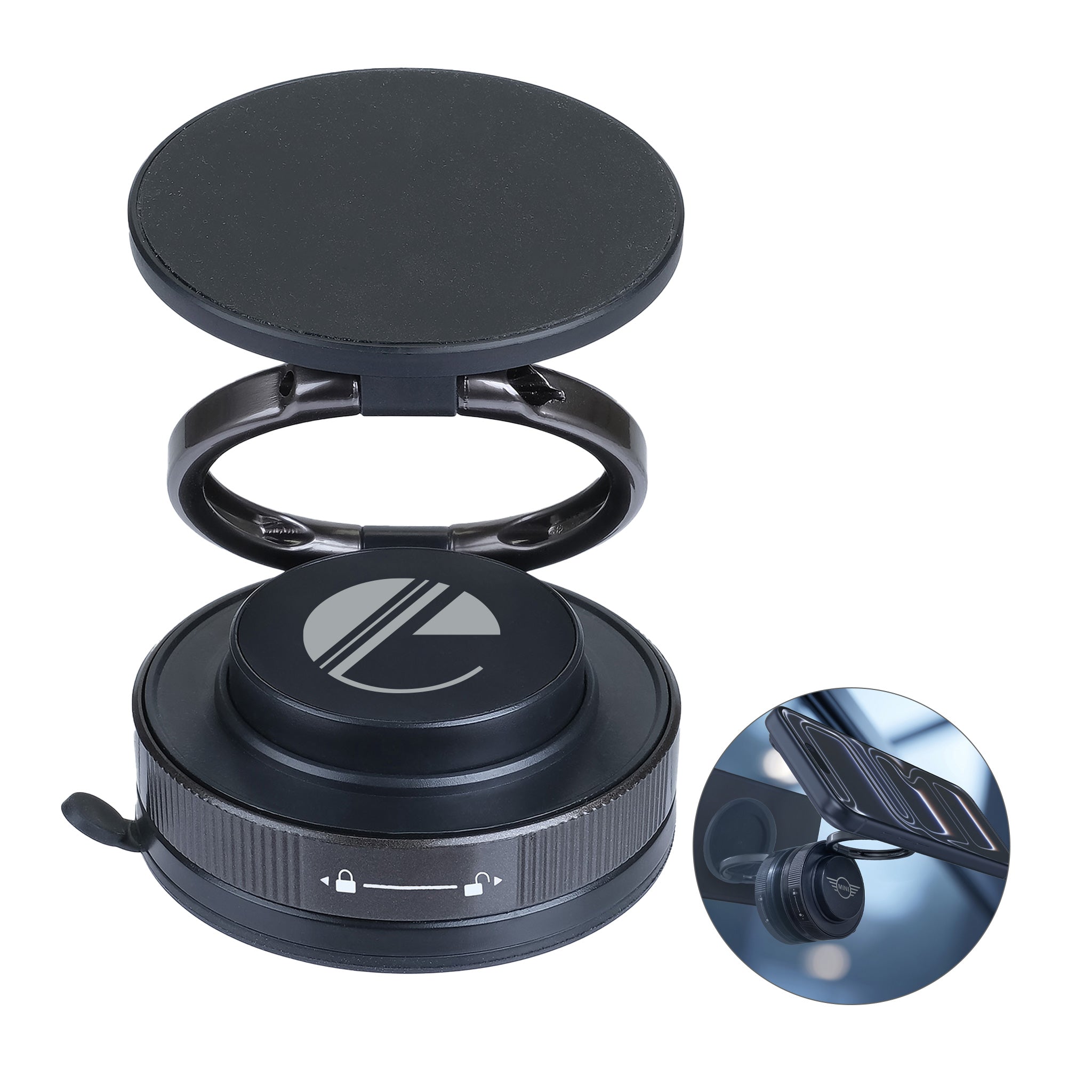 The Anywhere Phone Stand  Imprinted with Logo (Q395532)