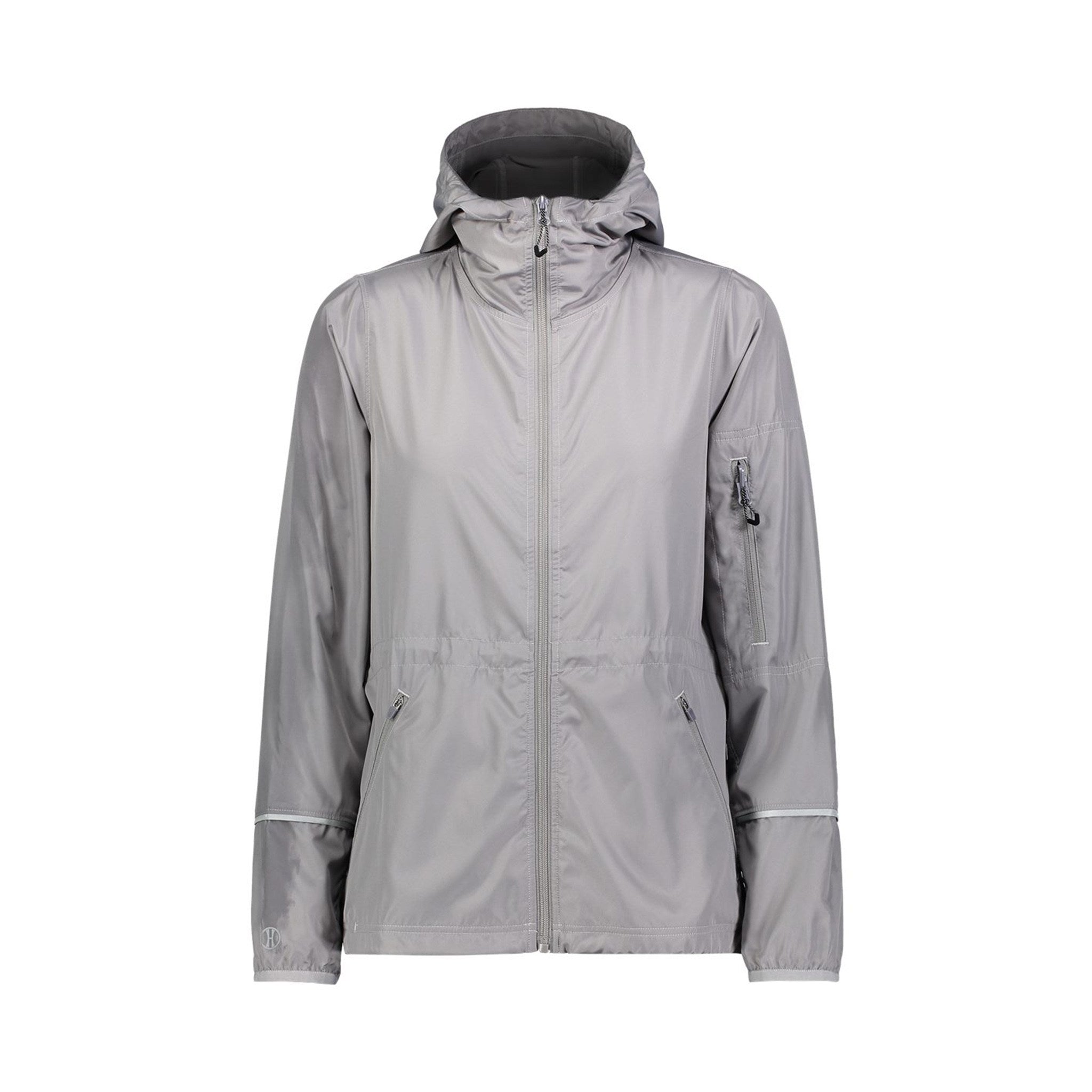 Holloway Women's Packable Hooded Jacket  Imprinted with Logo (Q397222)