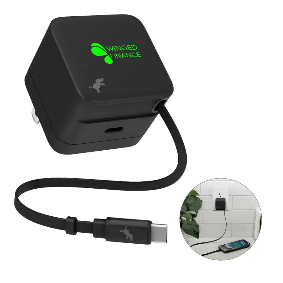 Nimble Wally Stretch 35 Wall Charger With Retractable Cable (Q397532)