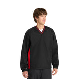 Sport-Tek® Tipped V-Neck Raglan Wind Shirt (Q397922)