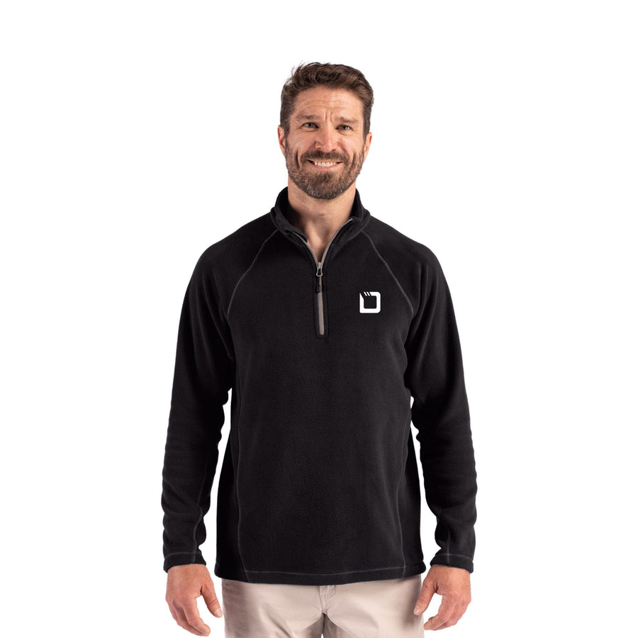 Clique Powder Recycled Fleece Mens Quarter Zip Pullover (Q398432)
