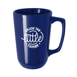 14 Oz. Square Handle Mug  Imprinted with Logo (Q398822)
