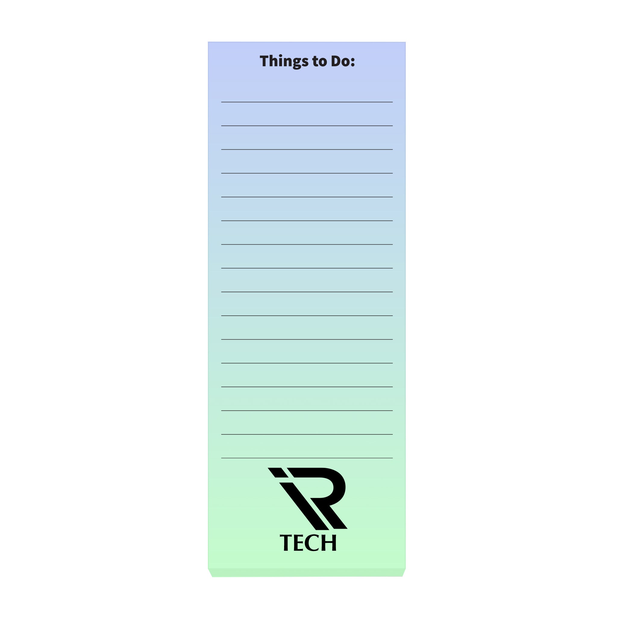 Souvenir® Sticky Note™ 3" x 8" Pad With Magnet 25 Sheet (Q400122)