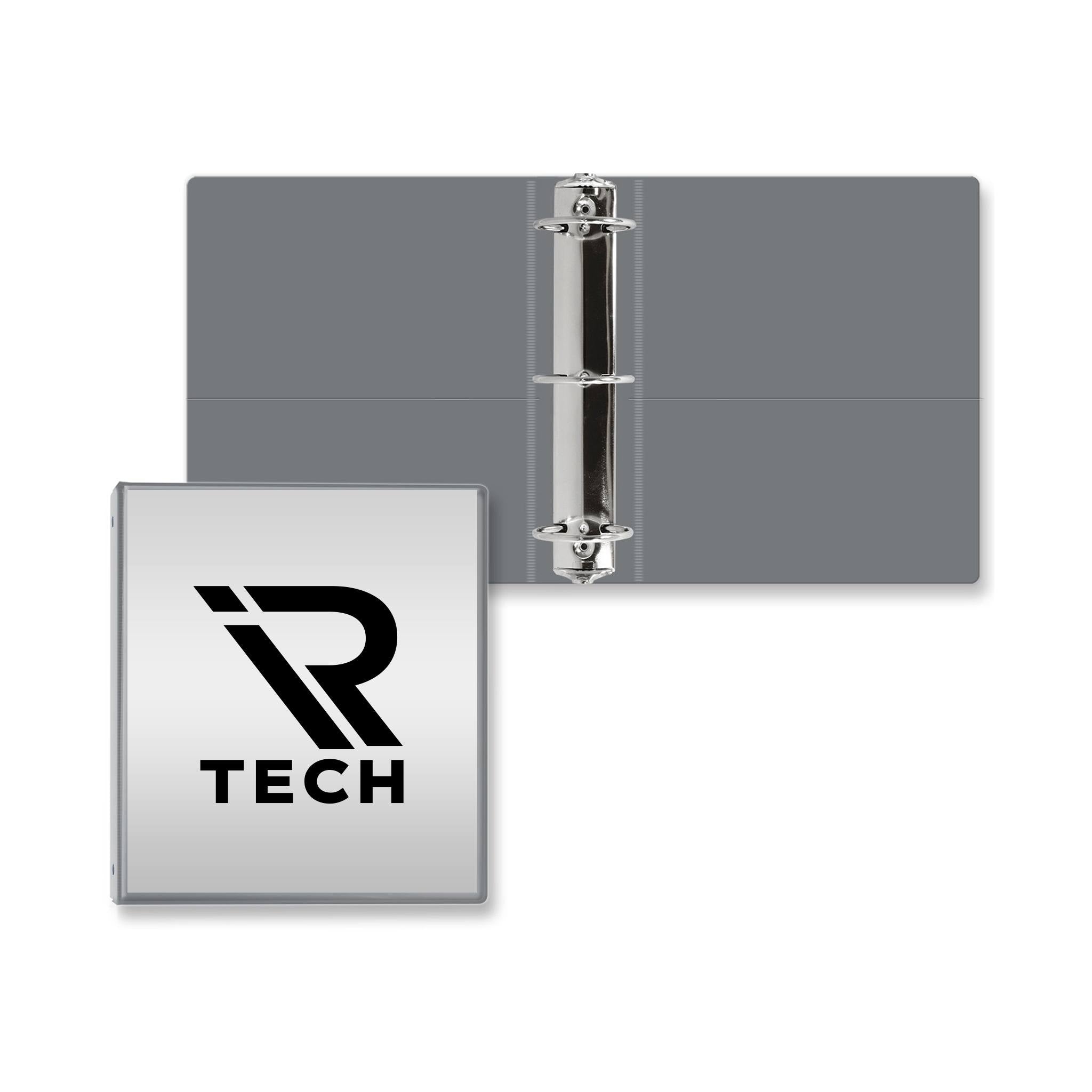 2.5 Inch Entrapment Round Ring Binder  Imprinted with Logo (Q40122)