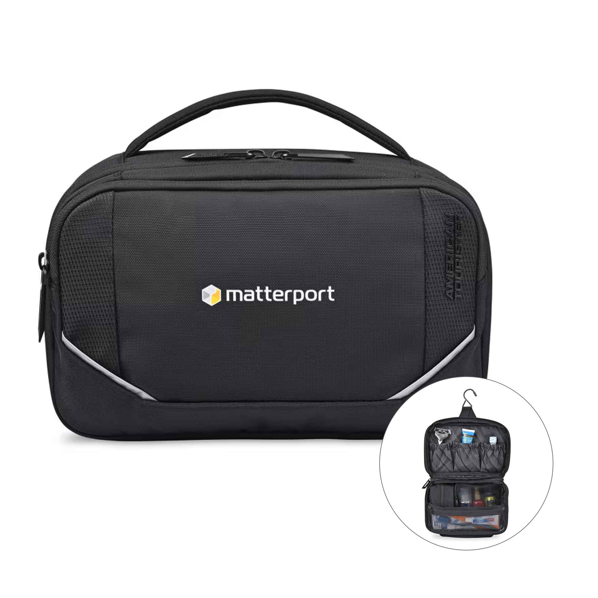 American Tourister® Zoom Turbo Toiletry Pouch  Imprinted with Logo (Q402922)