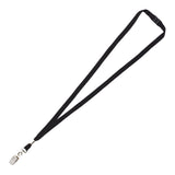 3/8" Silkscreen Lanyard and Badge Holder Attachment with Swivel (Q403235)