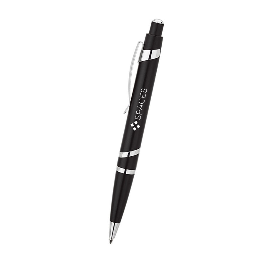 Spiral Silver Accent Ballpoint Pen (Q403311)