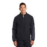 Sport-Tek® Piped Colorblock 1/4-Zip Wind Shirt (Q403611)