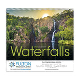Waterfalls Calendar  Imprinted with Logo (Q405722)