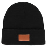 TIBURON Fashion Performance Knit Cuffed Beanie With Patch (Q305922)