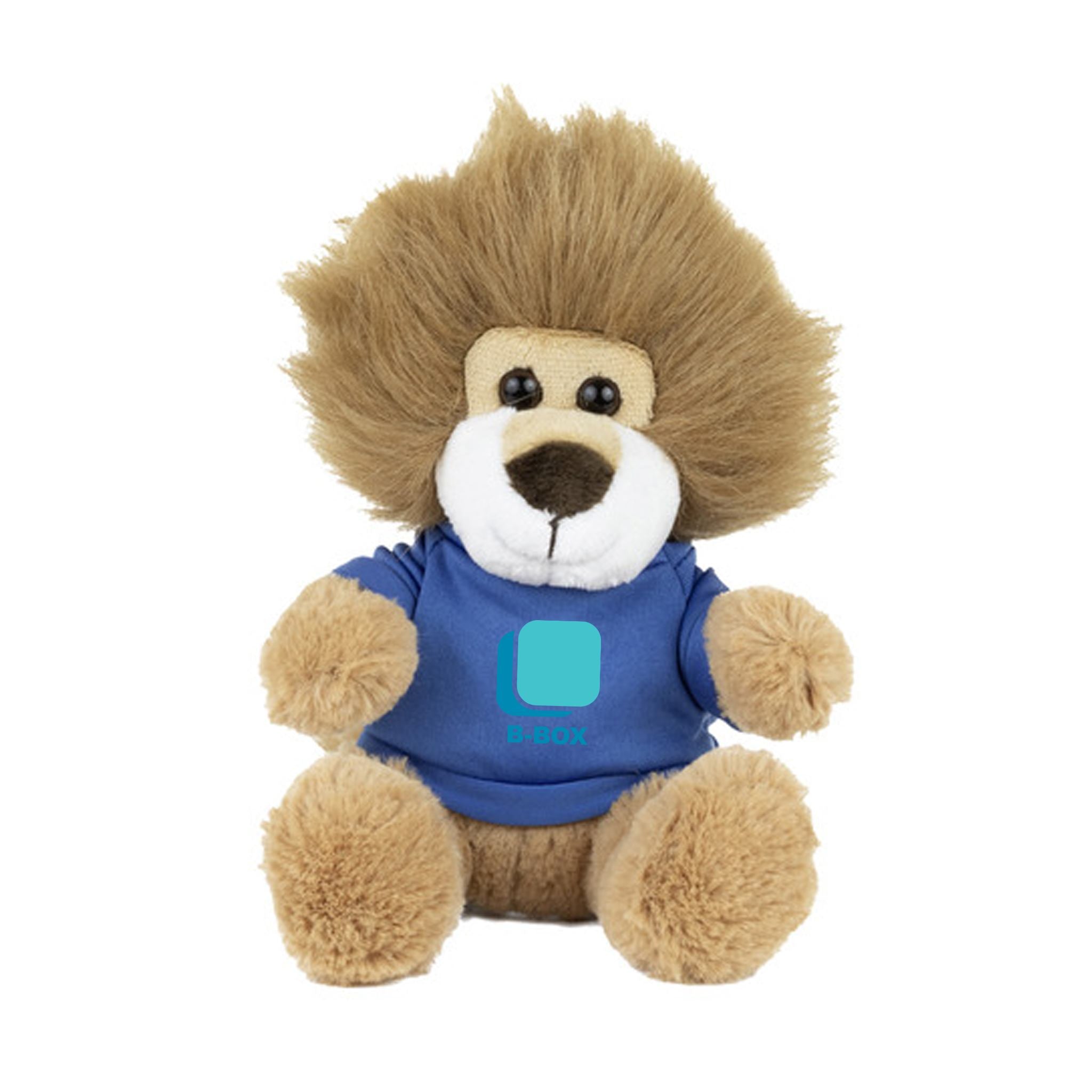 FLUFFY THE FIERCE - 6 Inch Plush Teddy Lion (Q406432)