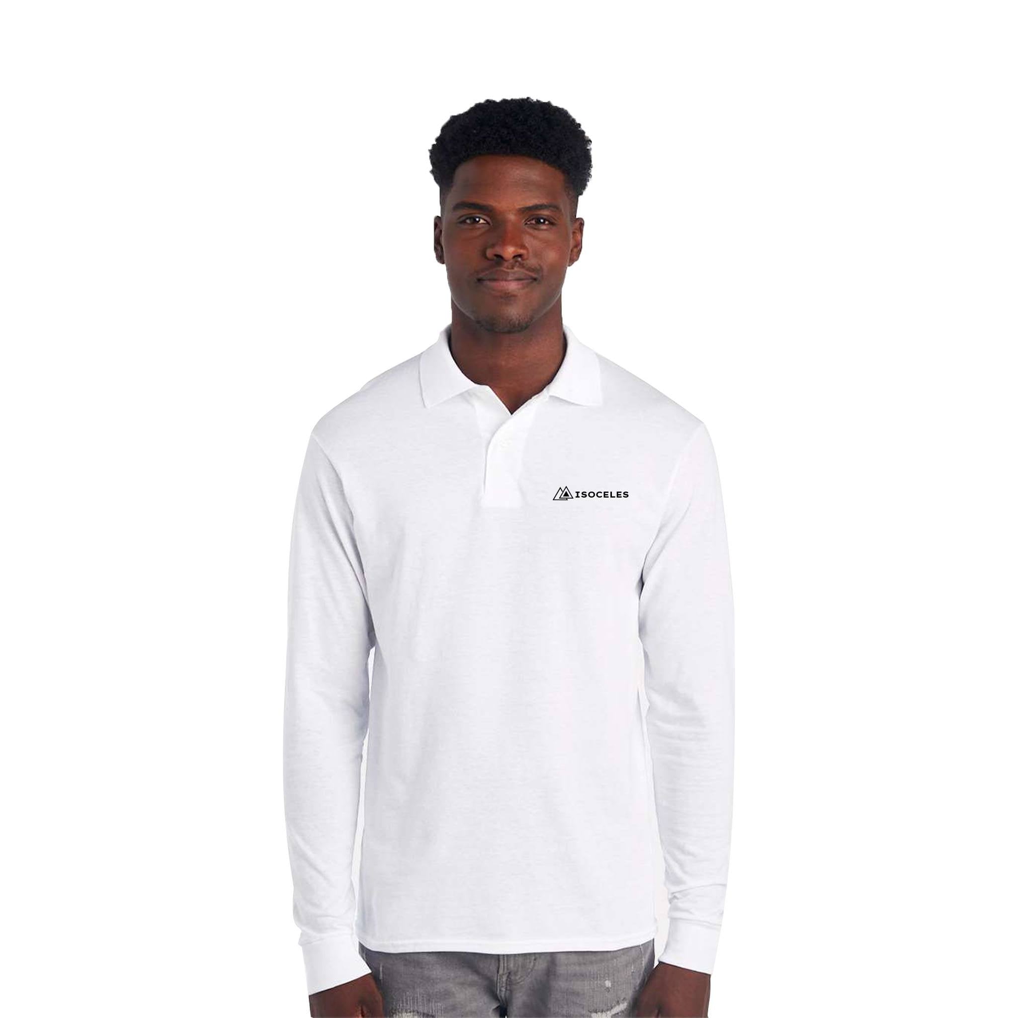 Jerzees 5.6 oz.  50/50 Long-Sleeve Jersey Polo with SpotShield™ (Q40755)