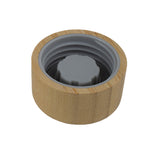22 Oz. Clearly Rpet Reusable Bottle With Bamboo Cap (Q408022)