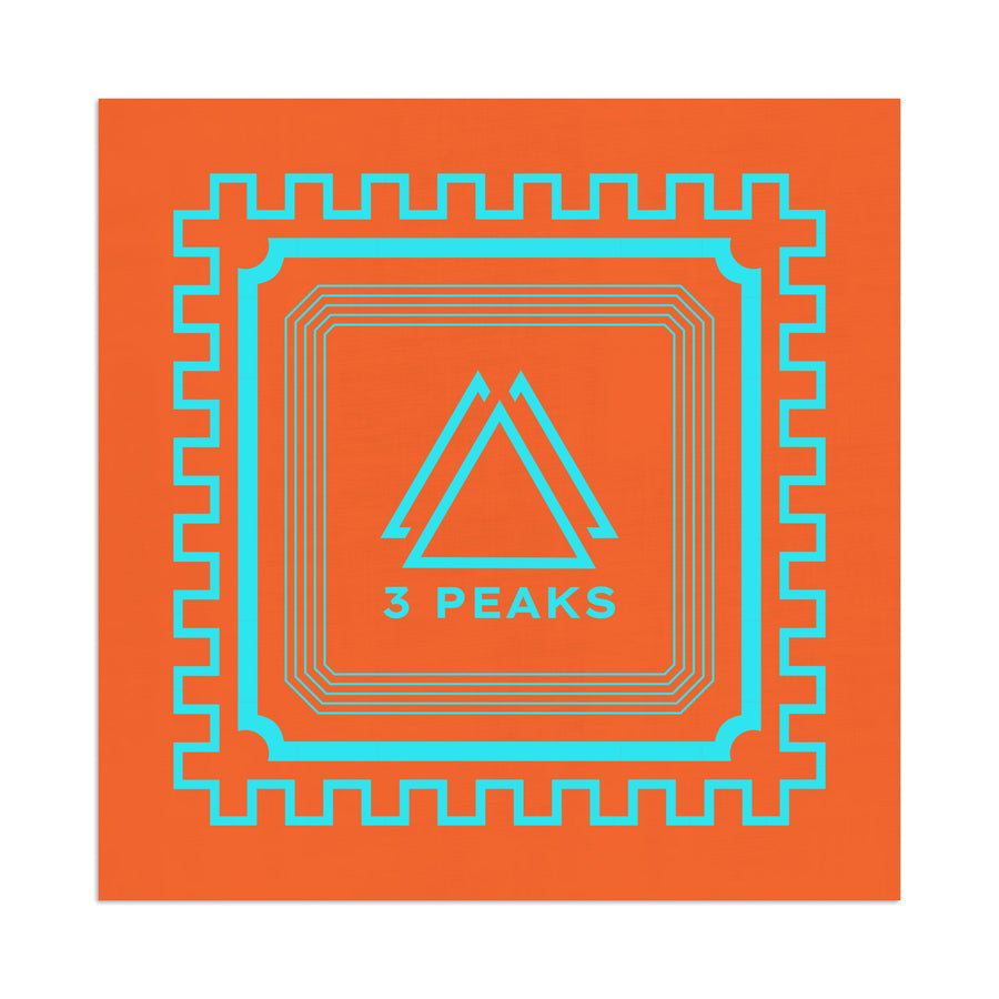 795 Cotton Wave-A-Hanky - Orange (Q408222)