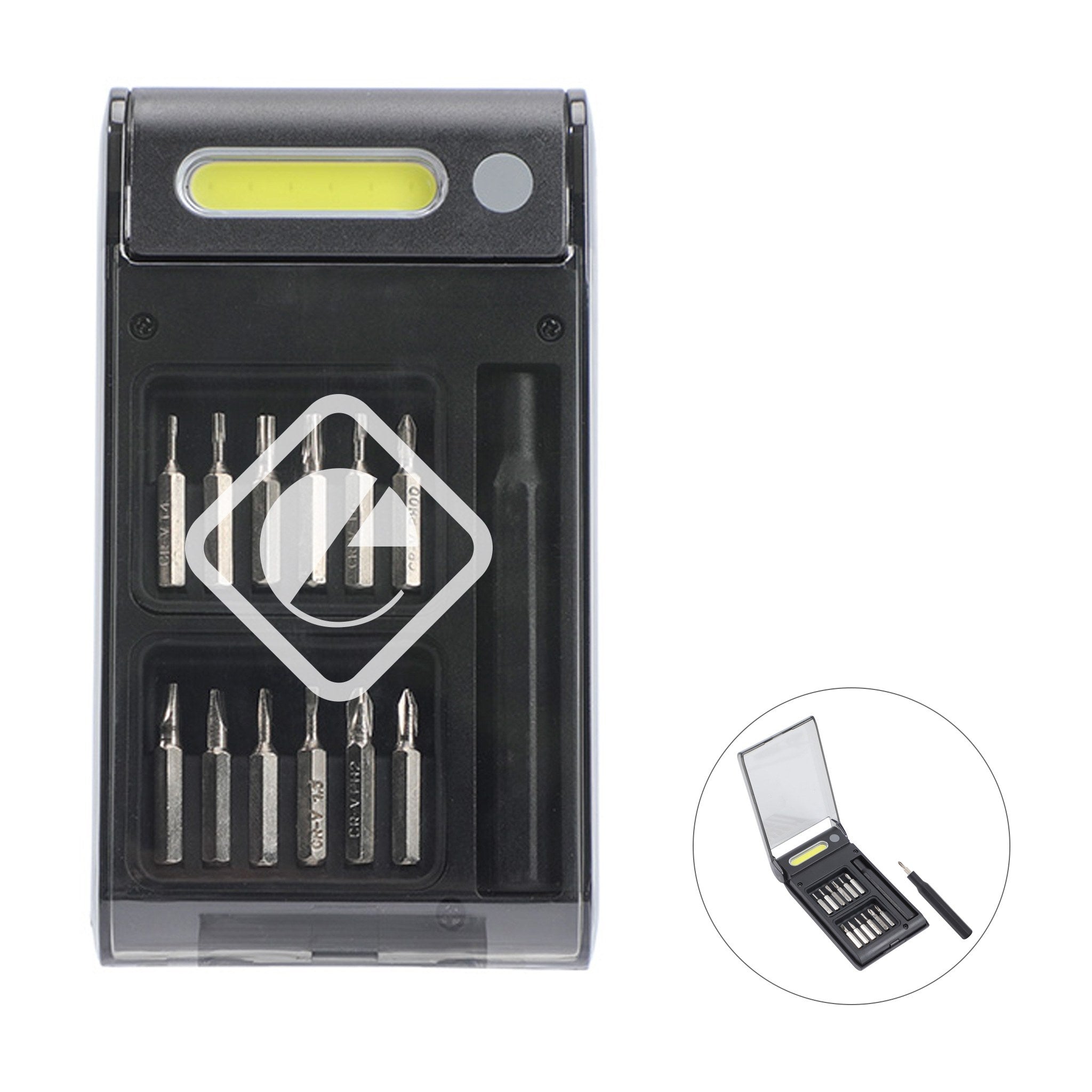 Best Buddy Tools ® Precision Tool Kit With Work Light  Imprinted with Logo (Q409122)