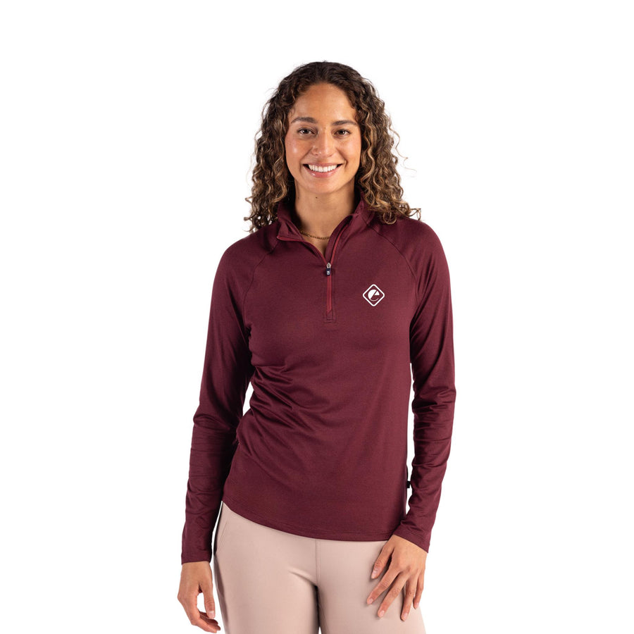 Cutter & Buck Coastline Epic Comfort Recycled Women’s Quarter Zip (Q409432)