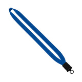 3/4" Cotton Lanyard With Plastic Snap-Buckle Oring (Q409911)