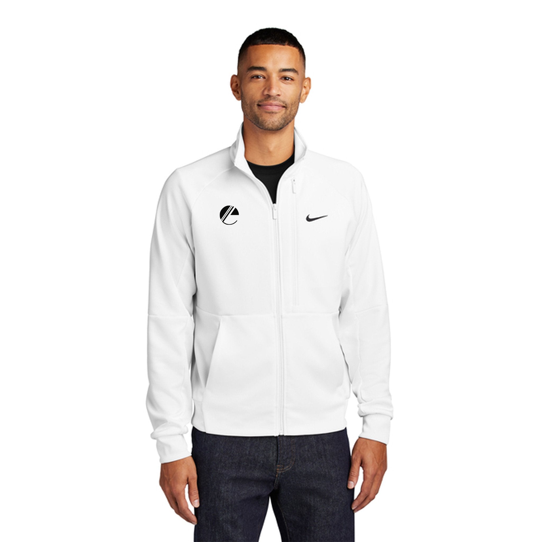 Nike Full-Zip Chest Swoosh Jacket  Imprinted with Logo (Q409922)