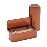 2.25 oz. Scented Copper Rectangular Candles (Q410011)