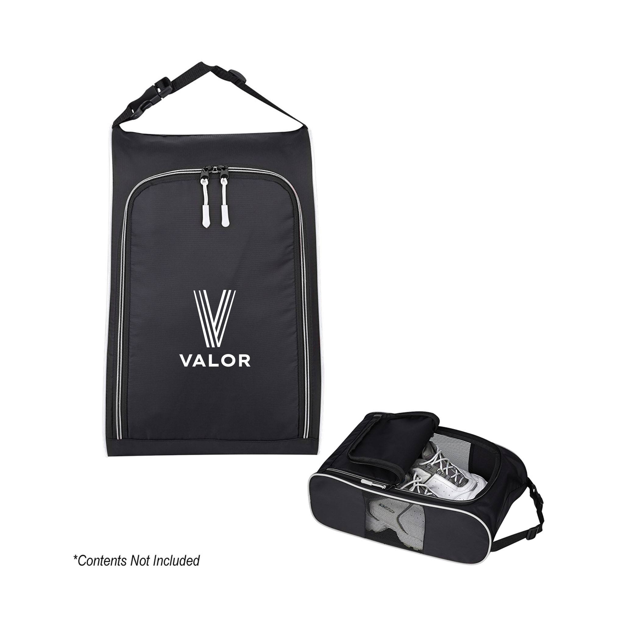 Side-Mesh Shoe Bag  Imprinted with Logo (Q411611)