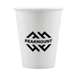 8 Oz. White Tradition Paper Cups  with Logo (Q412211)