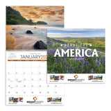 Beautiful America Calendar  Imprinted with Logo (Q414722)