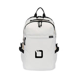 Renew rPET Computer Backpack - Cream  Imprinted with Logo (Q414822)