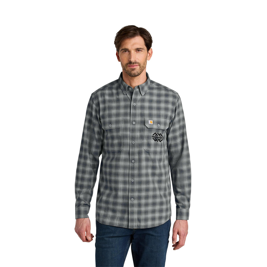 Carhartt® Rugged Flex® Plaid Long Sleeve Shirt (Q417432)