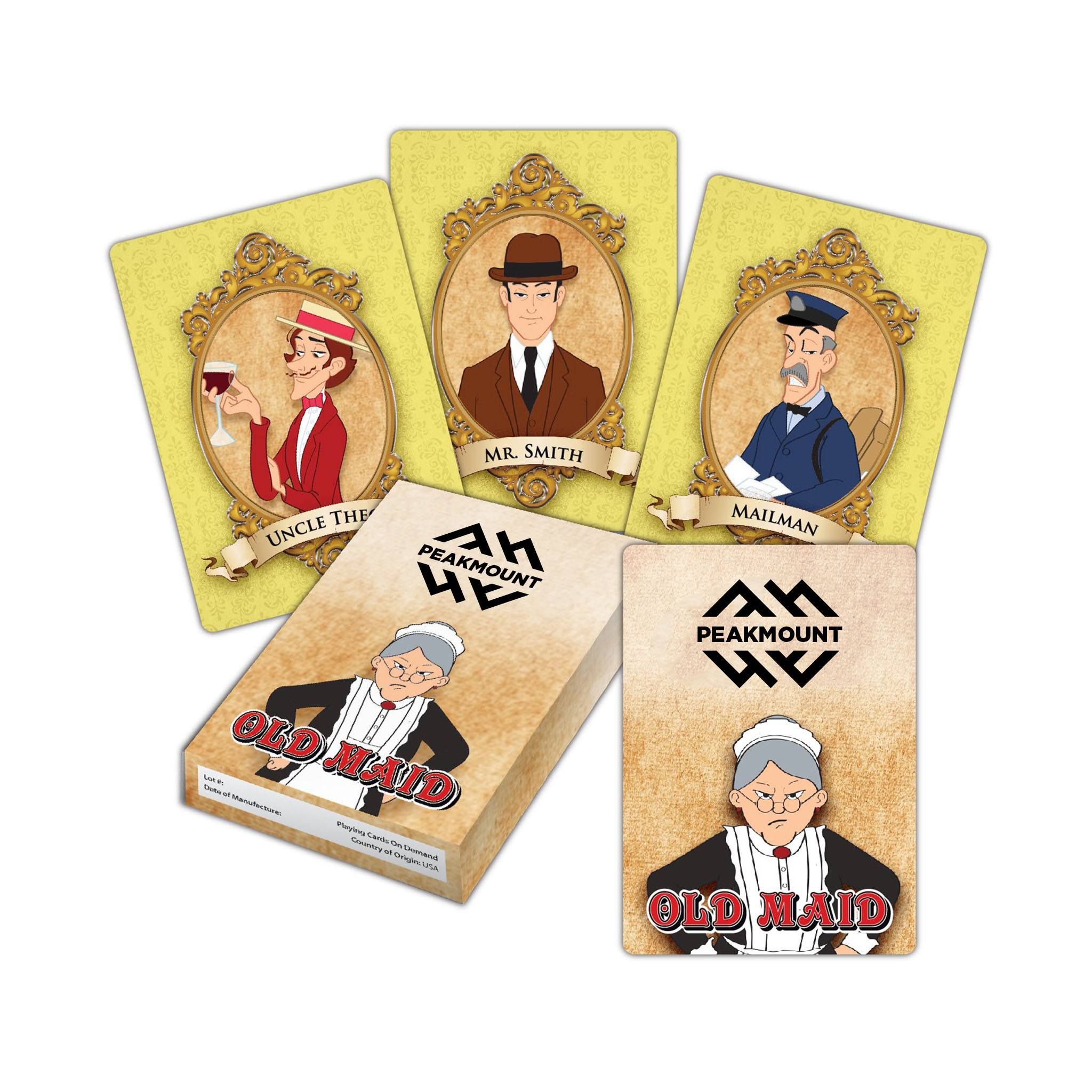 Kids Old Maid Game Cards (Q418922)