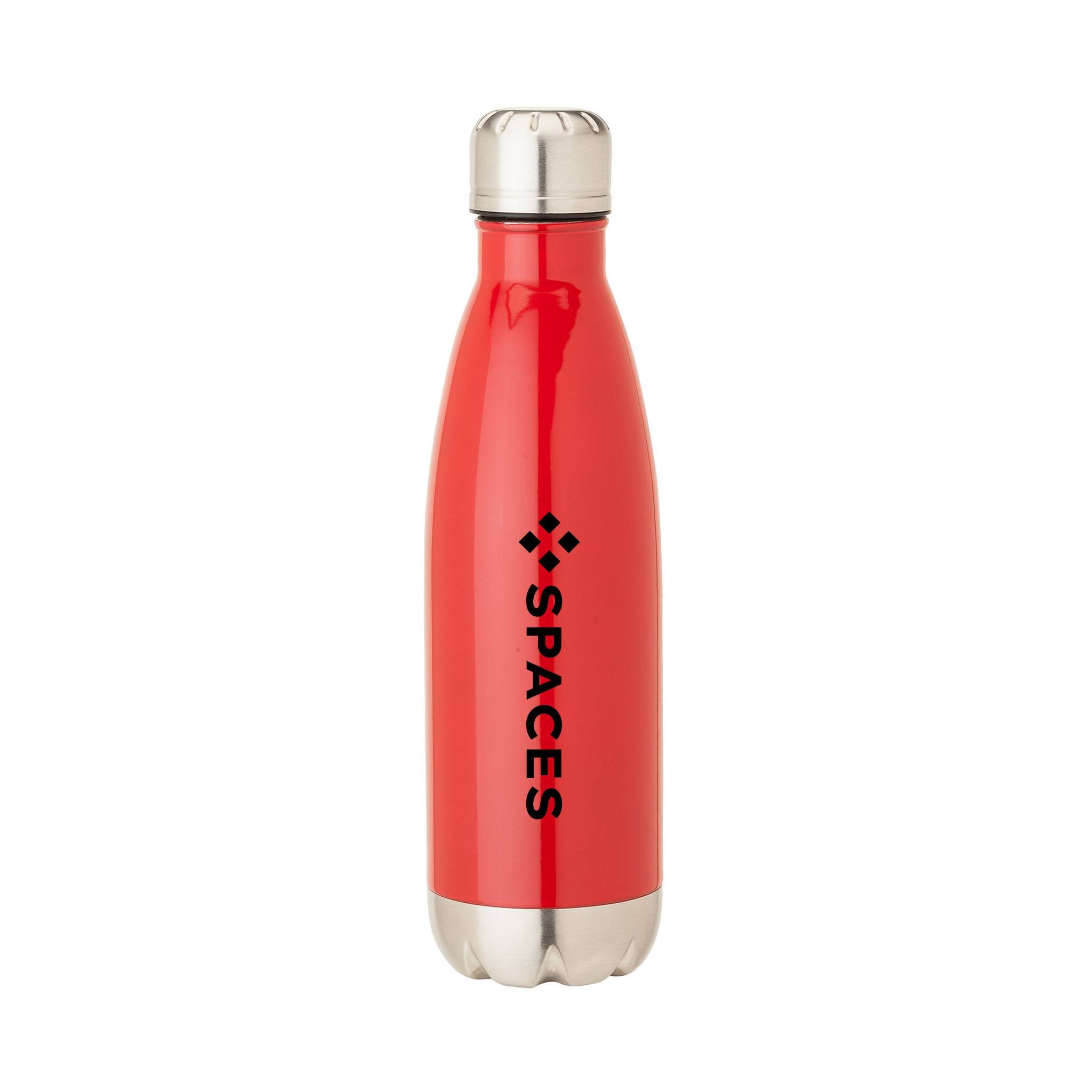 17 Oz. Solana 304 Stainless Steel Vacuum Bottle  Imprinted with Logo (Q419322)