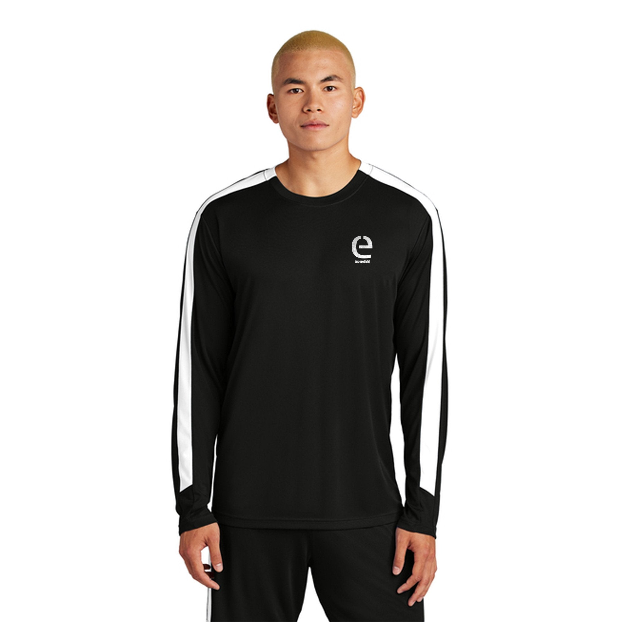 Sport-Tek® Competitor™ United Long Sleeve Crew Shirt  Imprinted with Logo (Q419922)