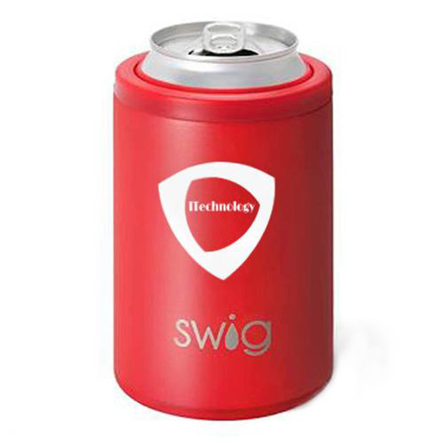 12 Oz. Swig Combo Can And Bottle Cooler - Red (Q420522)