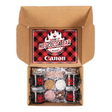 Hot Cocoa Bar Kit with 4 Mugs  Imprinted with Logo (Q421432)