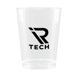 10 Oz. Clear Fluted Digital Plastic Cup (Q422211)