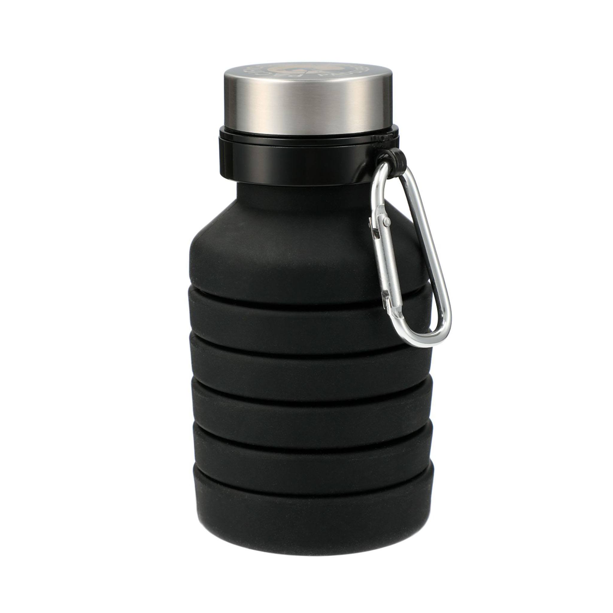 18 Oz. Zigoo Silicone Collapsible Bottle  Imprinted with Logo (Q422322)