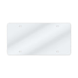Acrylic License Plate - 12 x 6 Inch Metallic With Laser Cuts (Q422432)