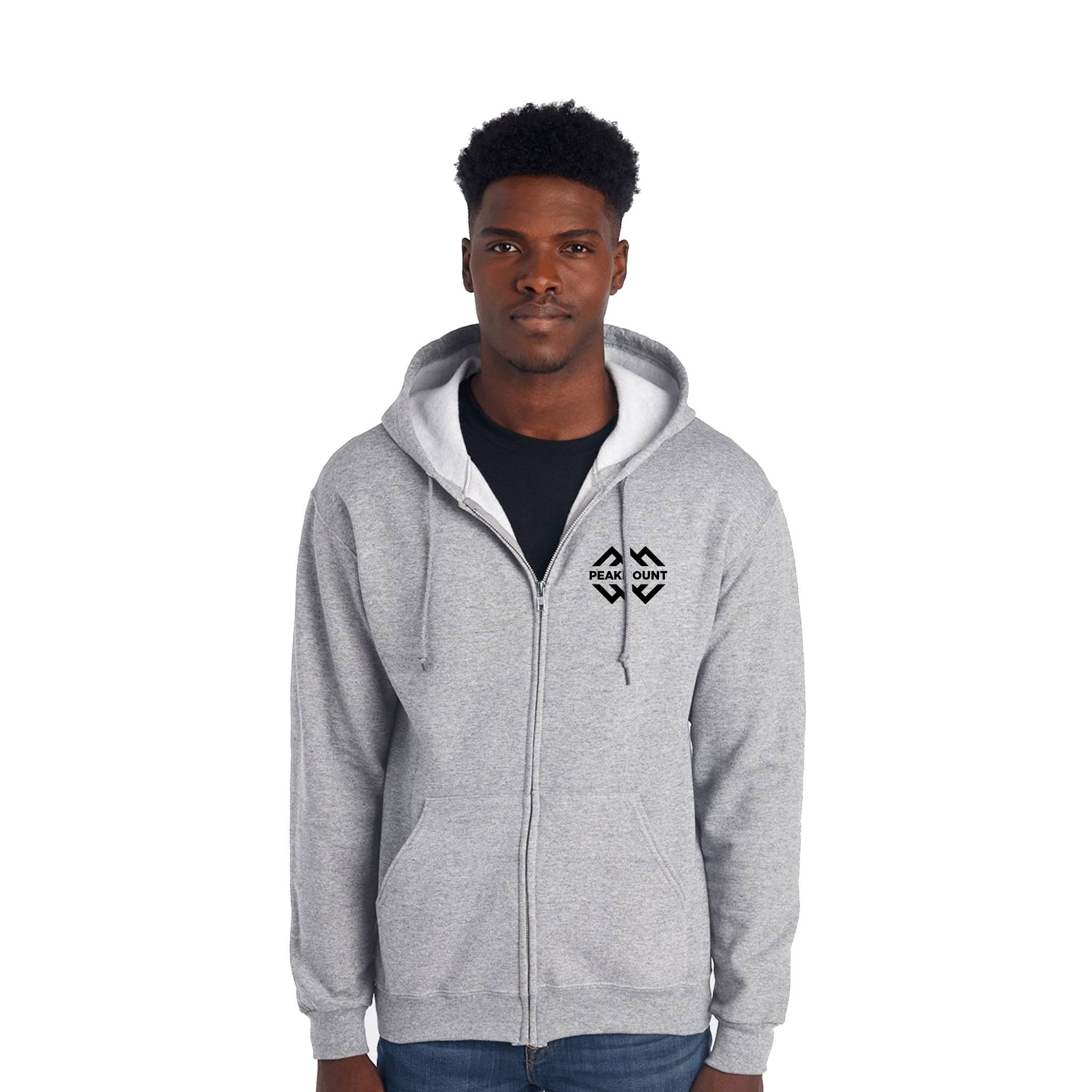 Jerzees 8 oz.  50/50 NuBlend® Fleece Full-Zip Hood (Q42266)