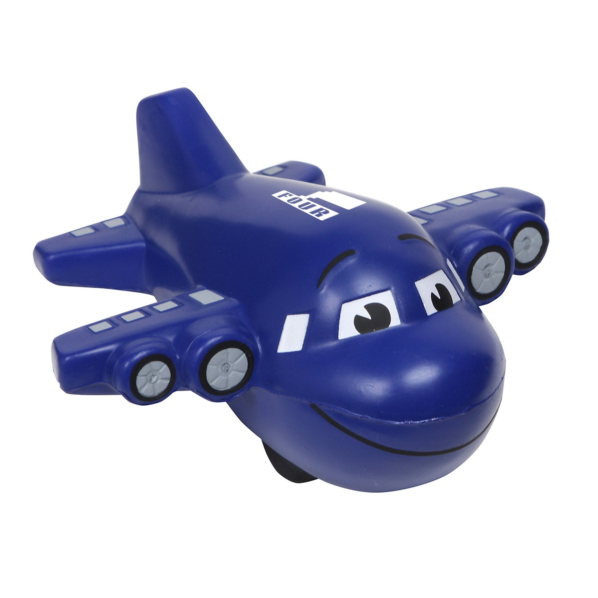 Large Airplane Stress Reliever  Imprinted with Logo (Q423111)