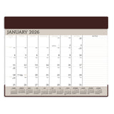 Vinyl Desk Pad Calendar (Q424722)