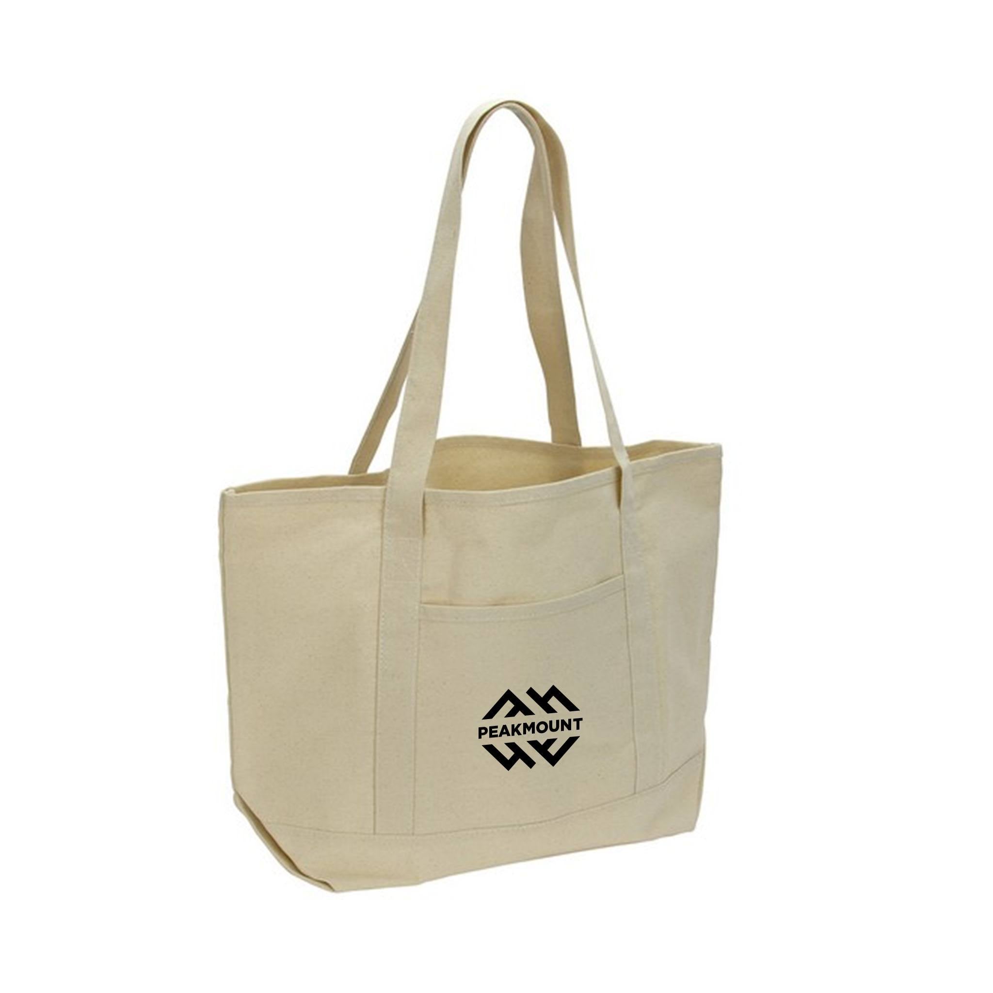 Orion 10 Oz. 50/50 Recycled Cotton Tote  Imprinted with Logo (Q426722)