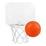 Mini Basketball Backboard With 4" Imprinted Vinyl Basketball (Q428822)