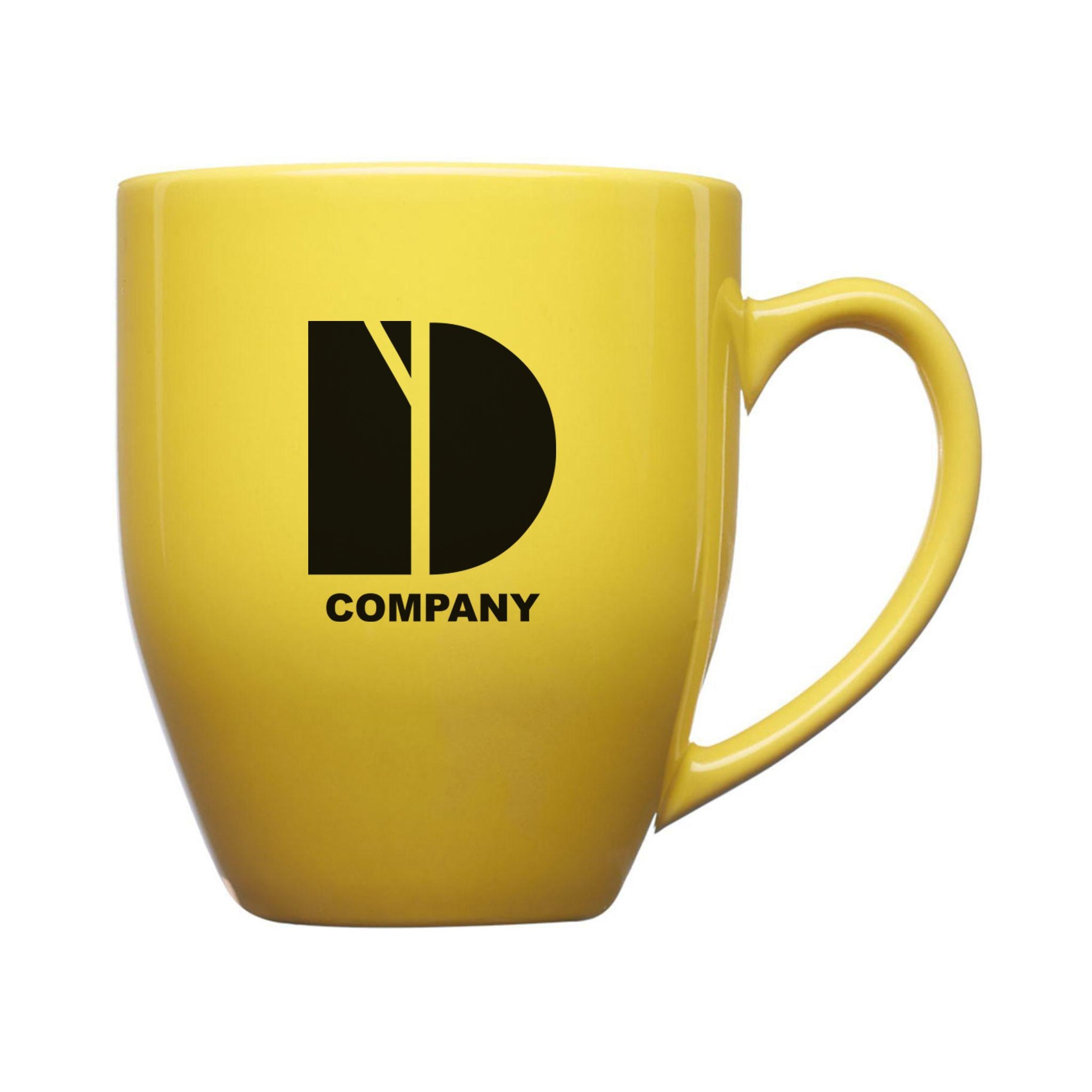16 Oz. Bistro Coffee Mug  Imprinted with Logo (Q429222)