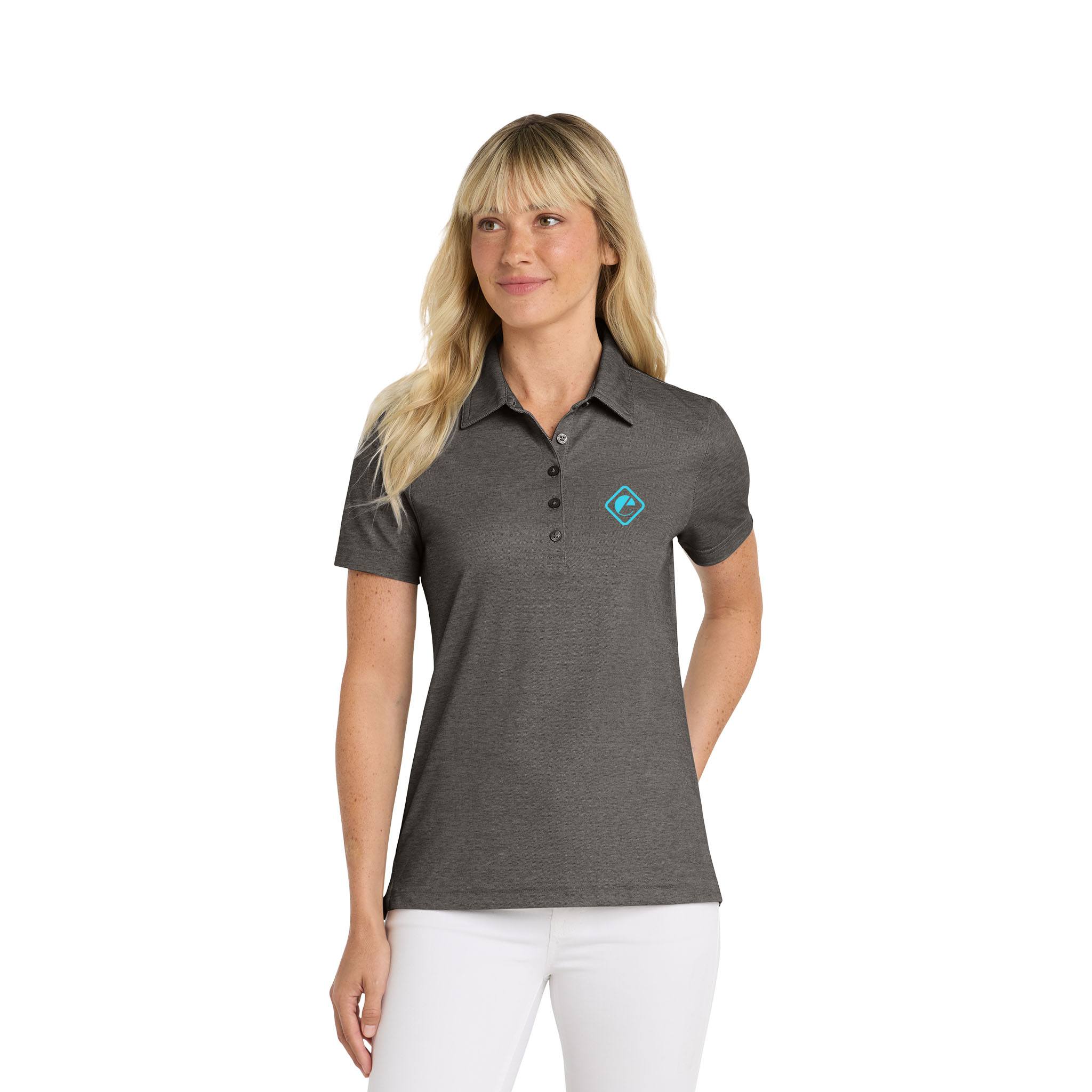 TravisMathew Ladies Oceanside Heather Polo  Imprinted with Logo (Q429722)