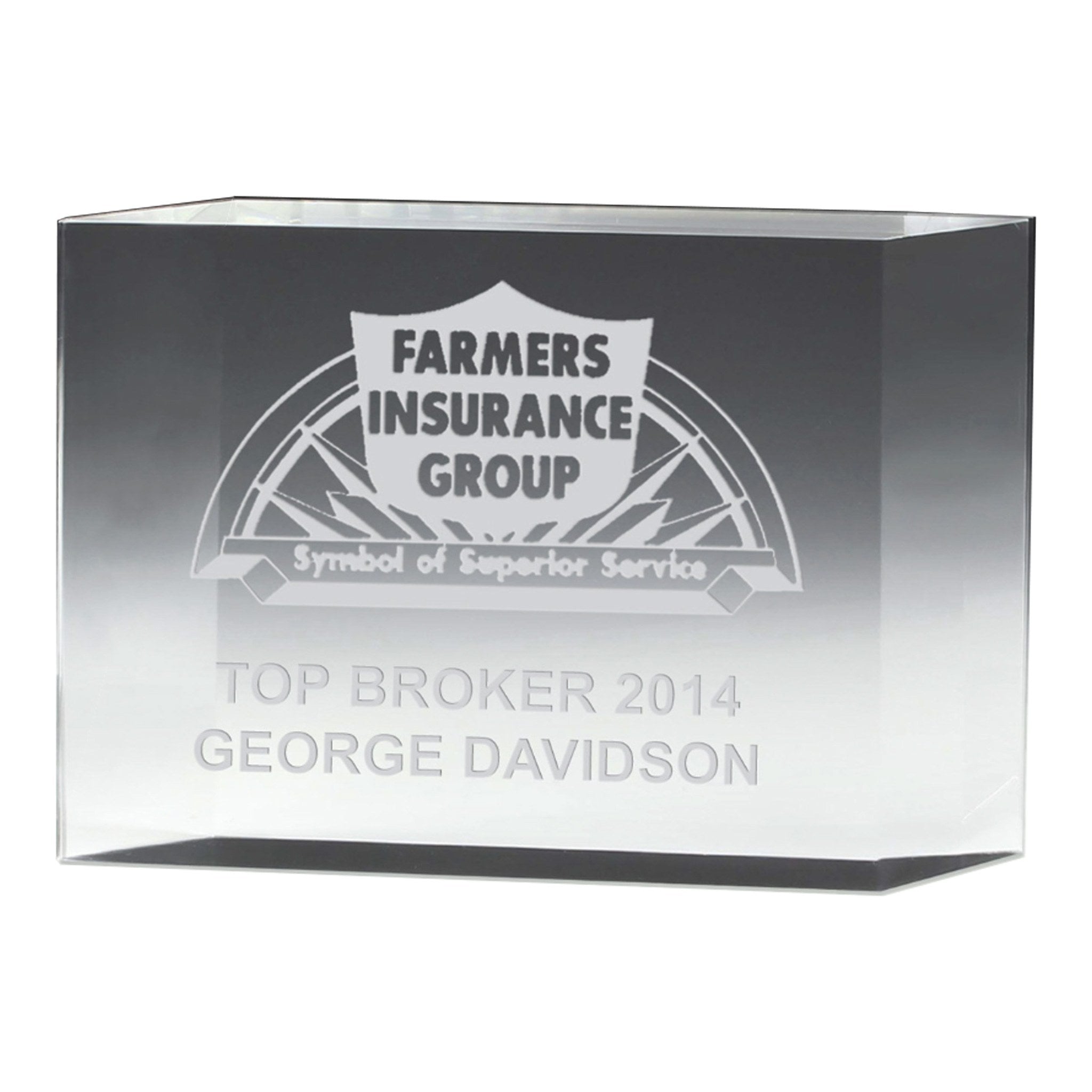 Freestanding Acrylic Awards (1.25" Thick ) (Q431565)