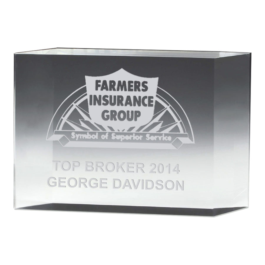 Freestanding Acrylic Awards (1.25" Thick ) (Q431565)