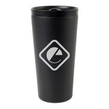 17 Oz. Aviana™ Rowan Recycled Tumbler - Black  Imprinted with Logo (Q433022)